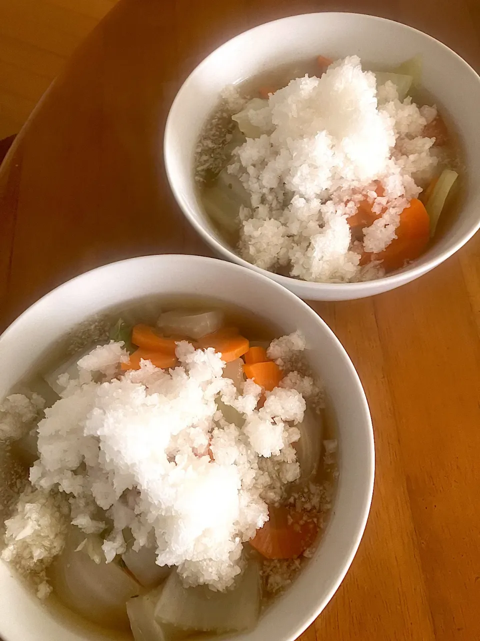 Snapdishの料理写真:野菜の煮込みおろしうどん|リッキーさん