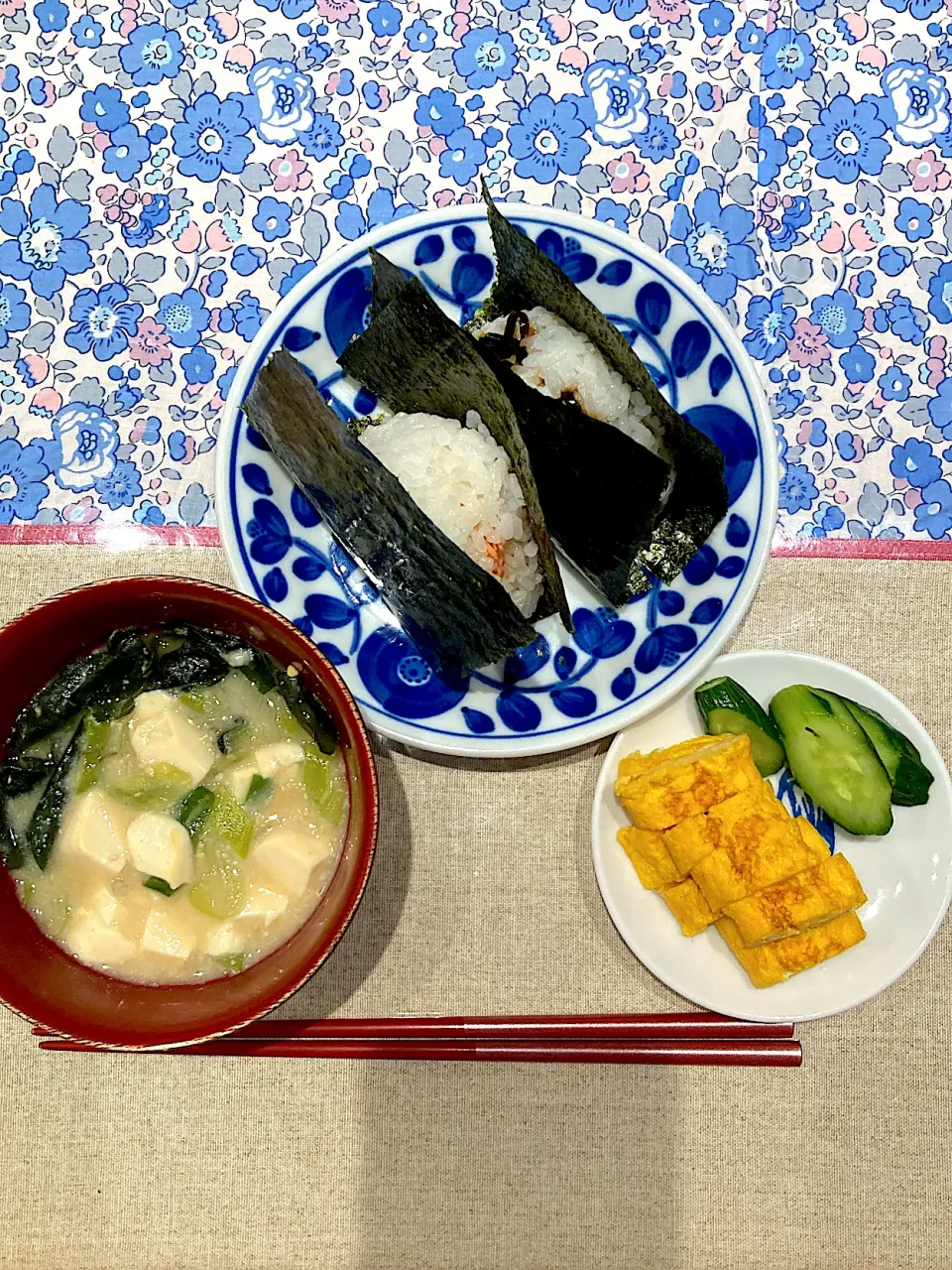 おにぎり定食|おしゃべり献立さん