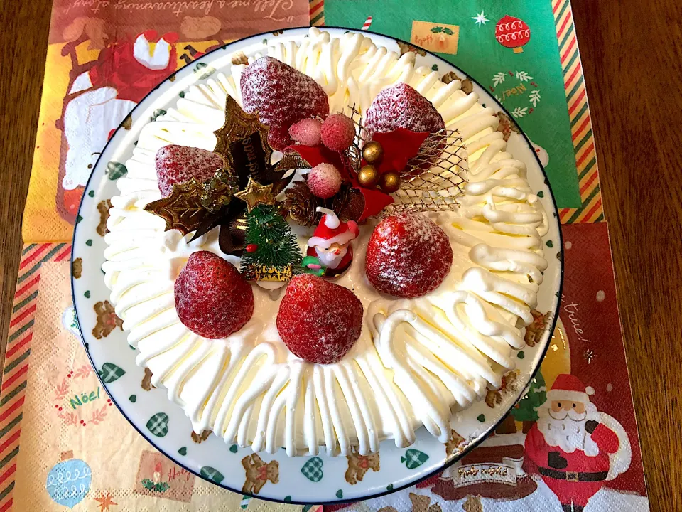 Snapdishの料理写真:クリスマスケーキ|シャークさん