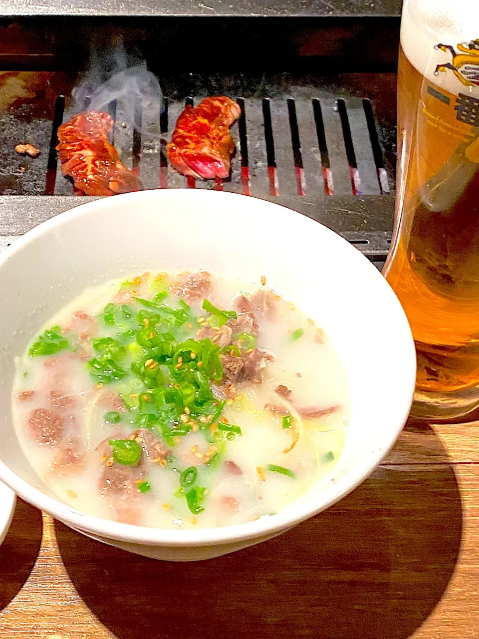 温麺とビール🍺|Chiharϋnさん