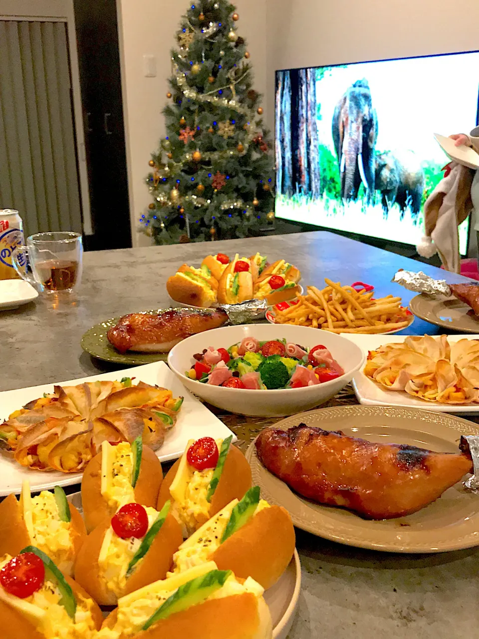 Snapdishの料理写真:クリスマスパーティー🎅🎄|☆マミ☆さん