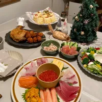 Snapdishの料理写真:クリスマス手巻きディナー🎄🍽️|konopiiさん