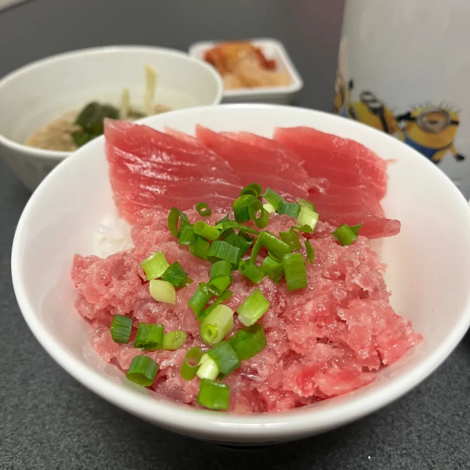 Snapdishの料理写真:マグロたたき丼|ちぇんみさん