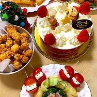 Snapdishの料理写真:クリスマスイブ。|美羽さん