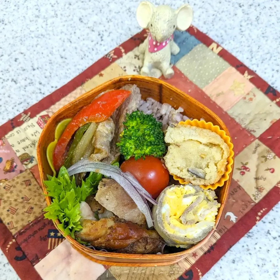 Snapdishの料理写真:今日のお弁当😊|naonaomimichanさん