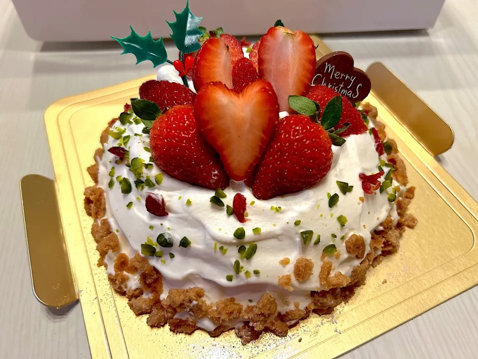 今年のクリスマスケーキ🎂ノエル シャンティ フレーズ|こずりんさん