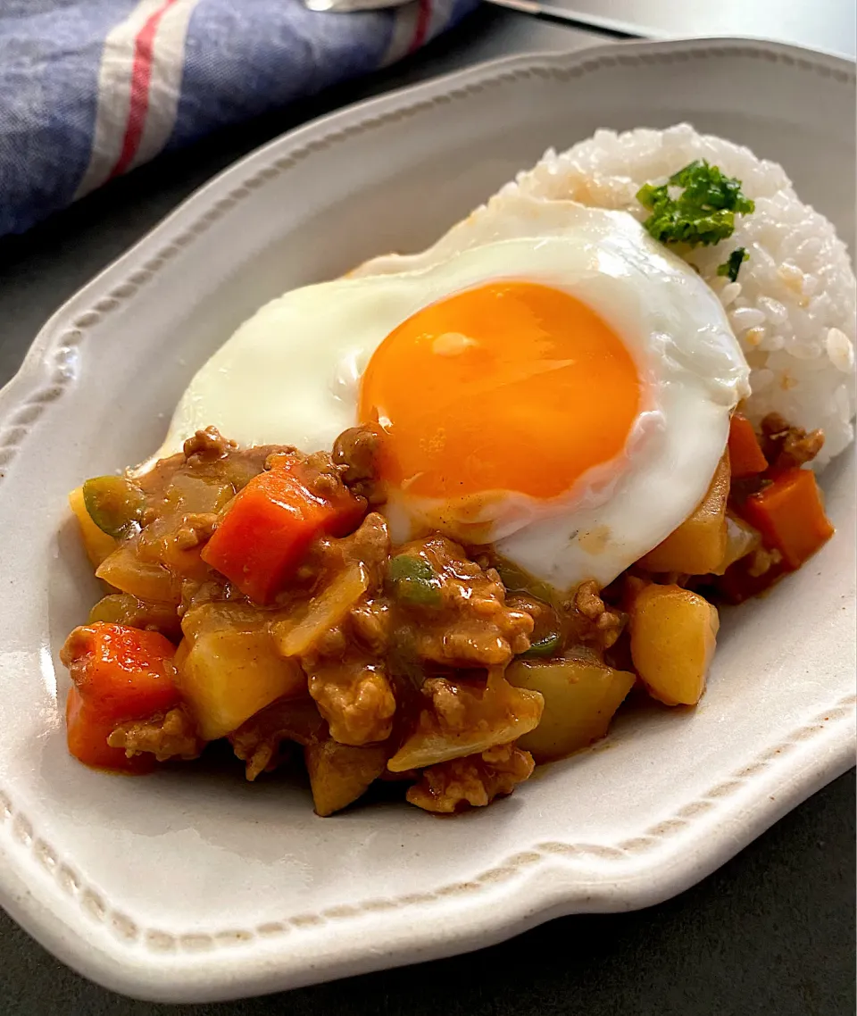 煮込まない節約時短カレー|ちぐあささん