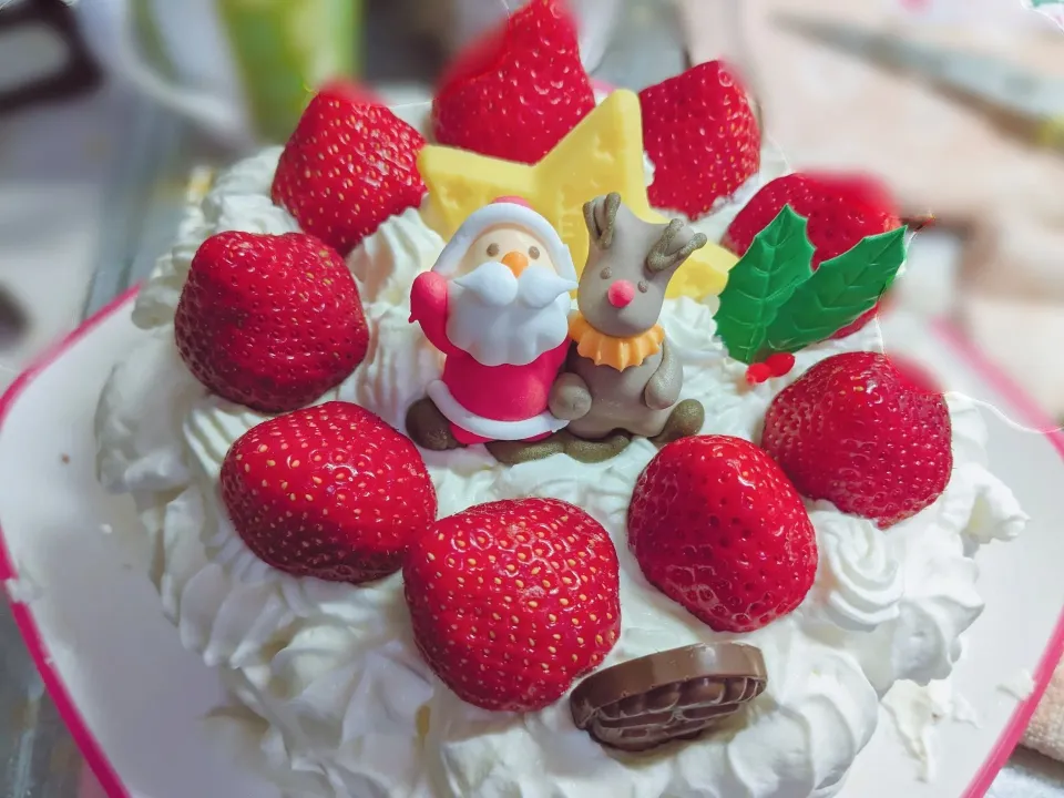 手作りXmasケーキ🍰|おいはる(矢尾春香)さん