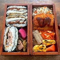 おにぎらすぎゅうぎゅう弁当|petitさん