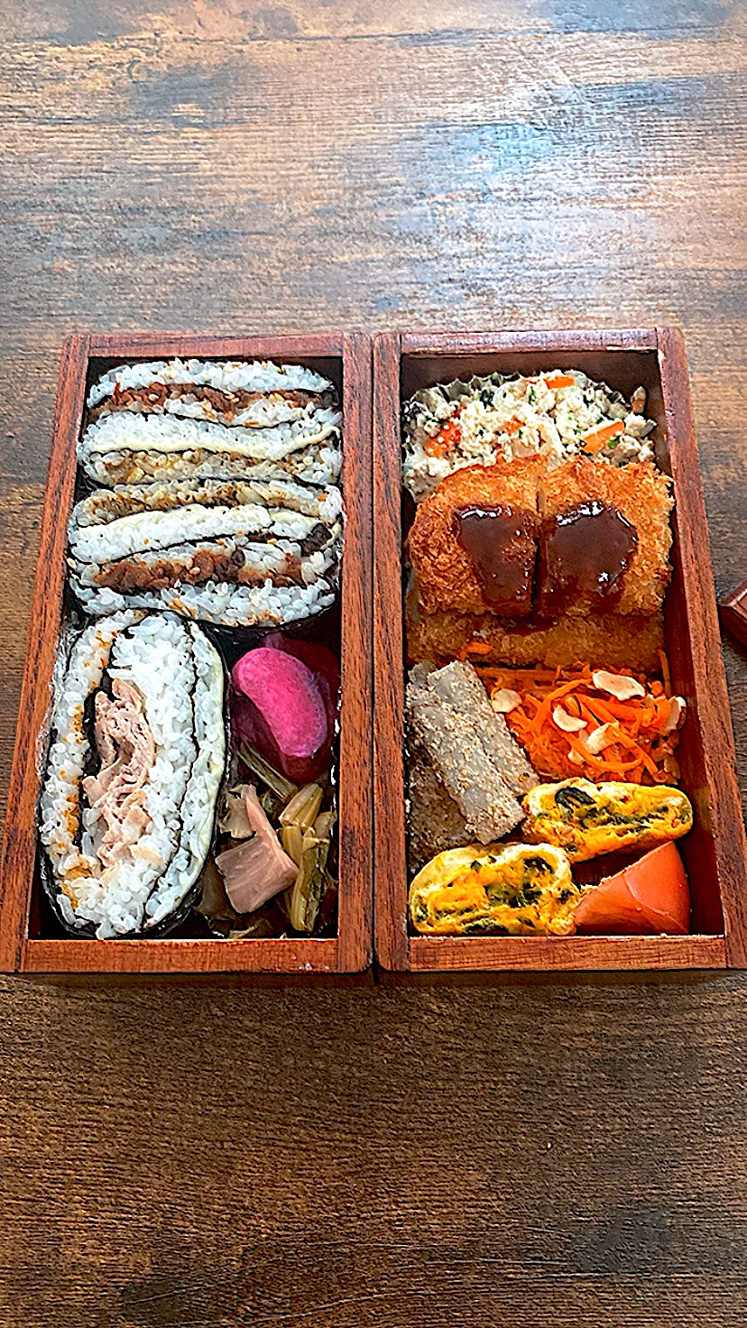 おにぎらすぎゅうぎゅう弁当|petitさん