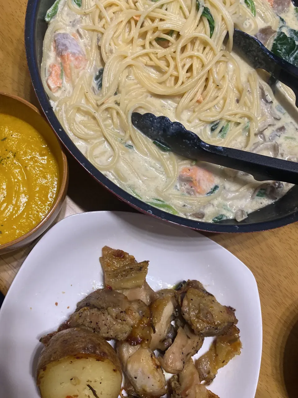 Snapdishの料理写真:クリームパスタ|まいちむさん