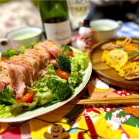 Snapdishの料理写真:ミートローフでメリークリスマス🥂