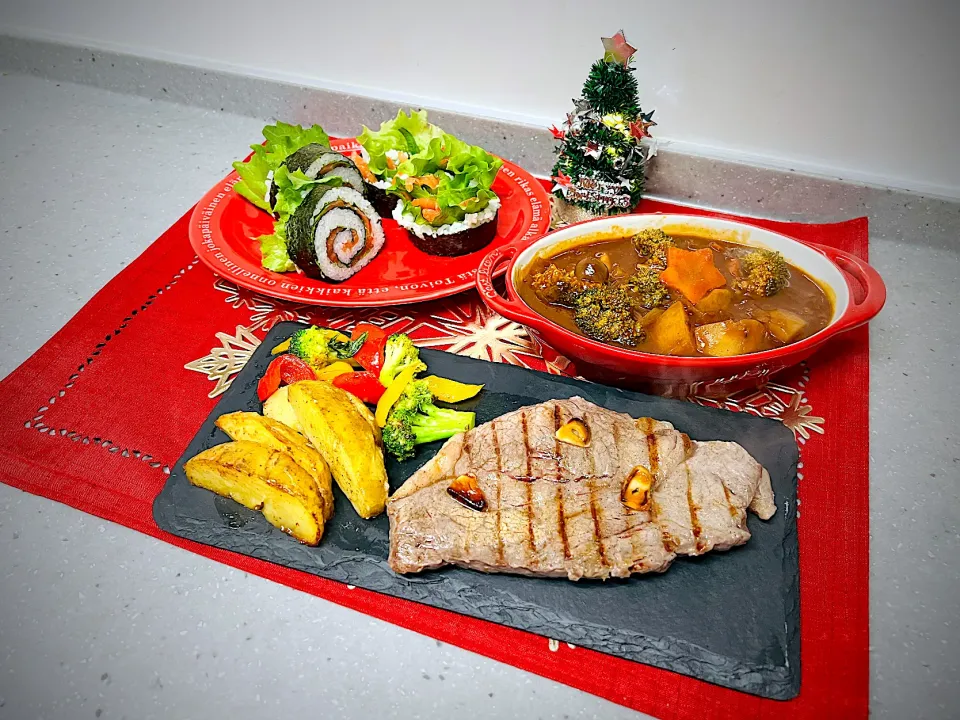 Snapdishの料理写真:「🎄Xmasの晩ご飯」|バシュランさん