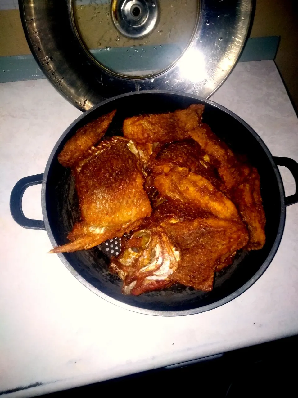 Snapdishの料理写真:fried fish|violet nerudzoさん