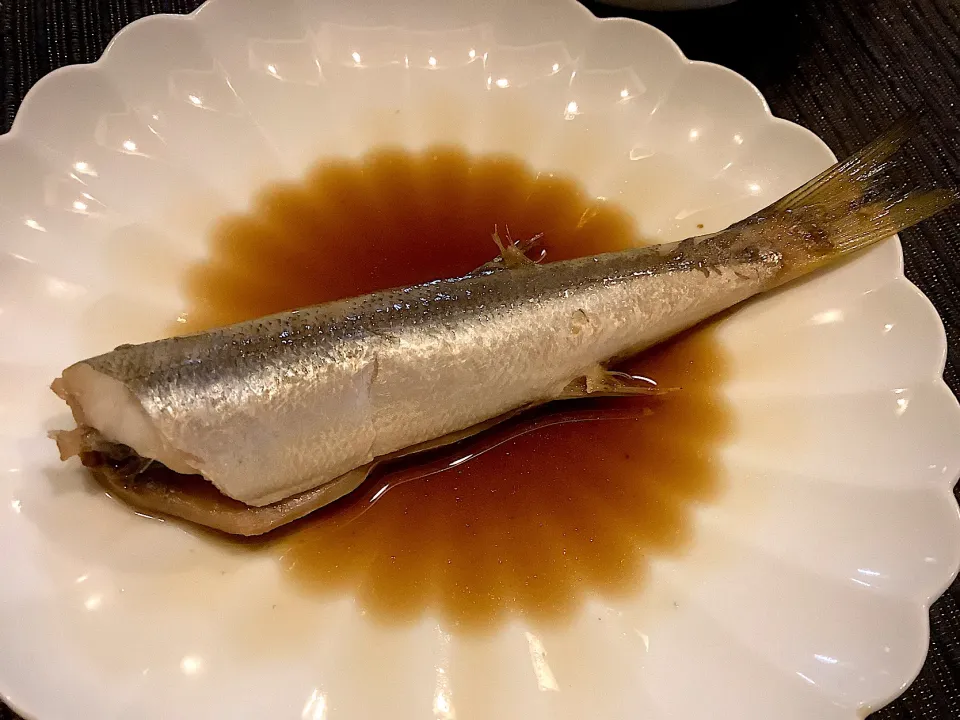 これは珍しい『カマスの煮付け🐟』😋|アライさんさん