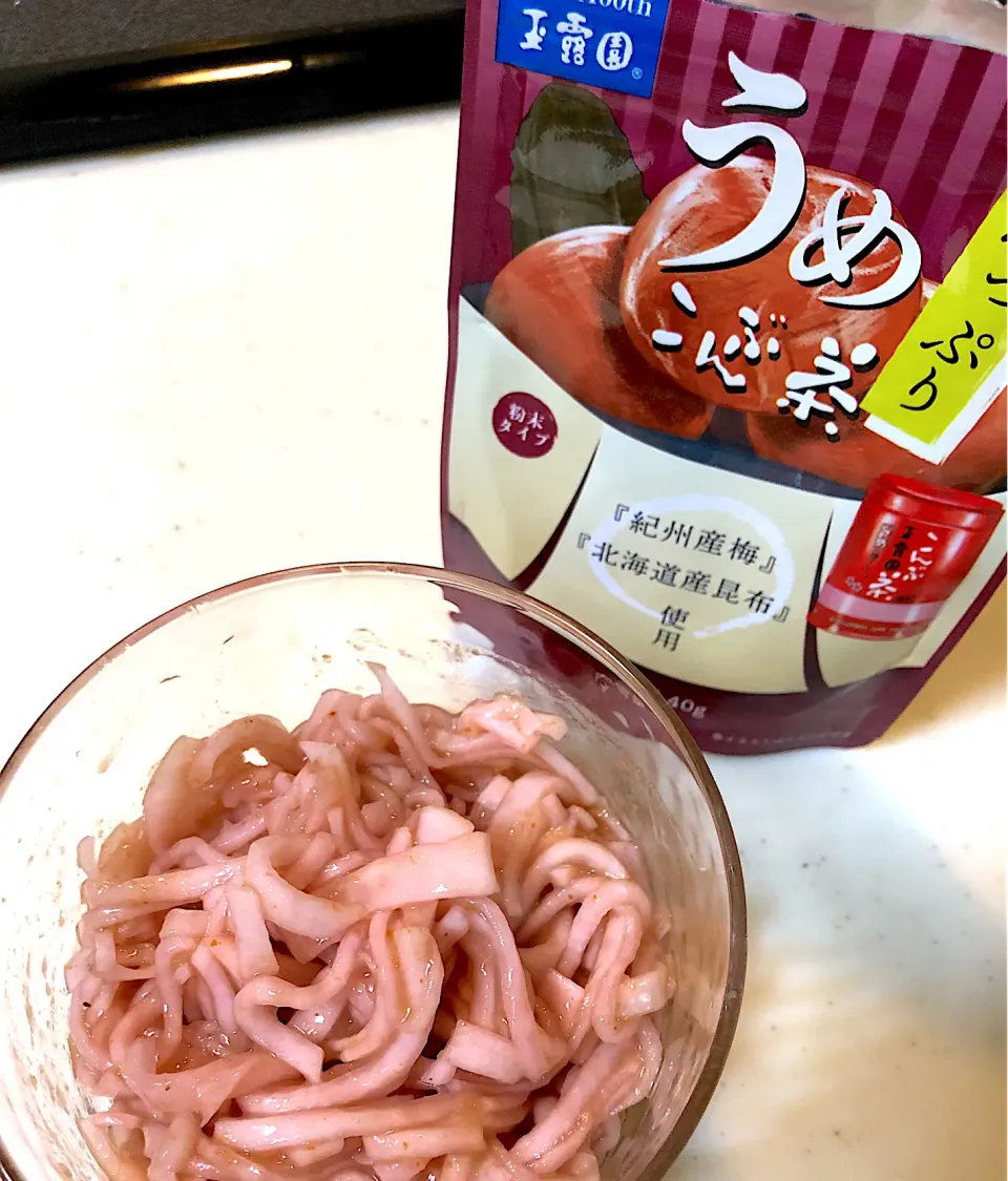 お大根とうめこんぶ茶|Chiaki Kobayashiさん