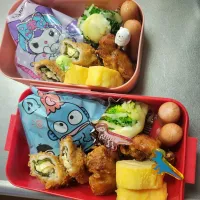 Snapdishの料理写真:いつかの遠足のお弁当|MILKYさん