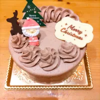 Snapdishの料理写真:2023クリスマスケーキ|ぶどうさん