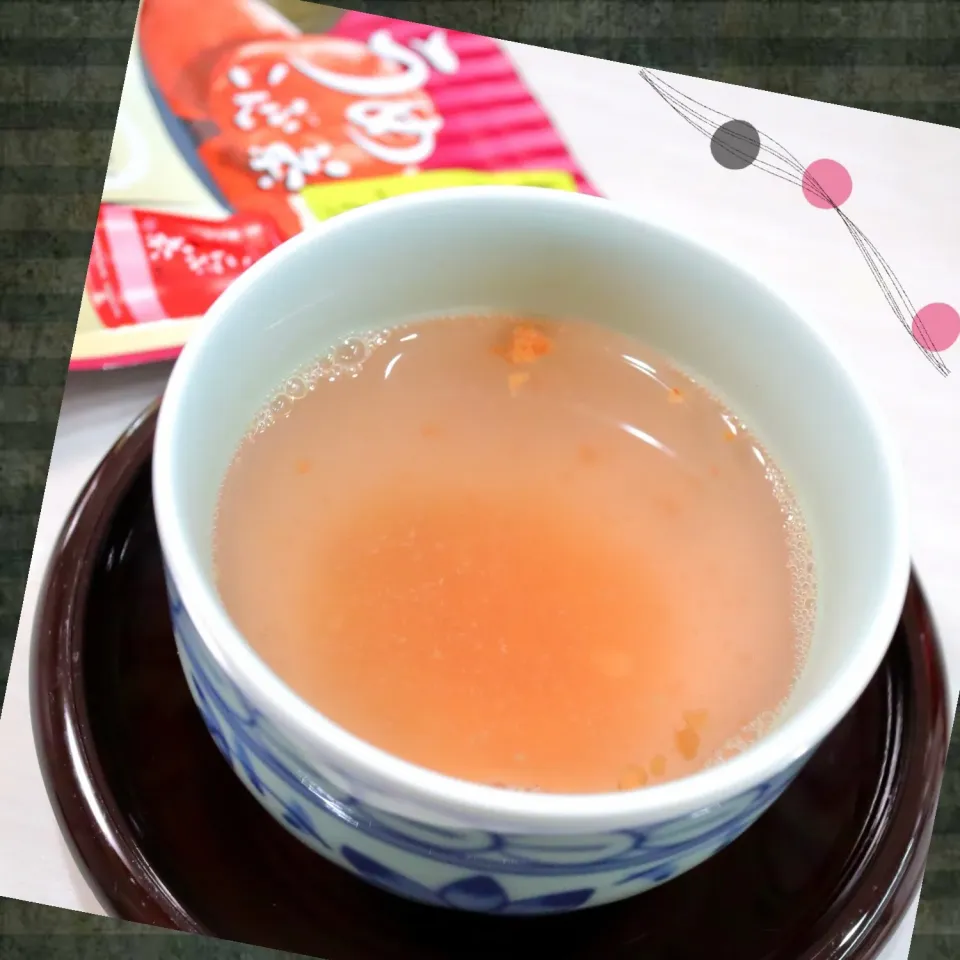 梅たっぷり うめこんぶ茶🍵|まゆさん