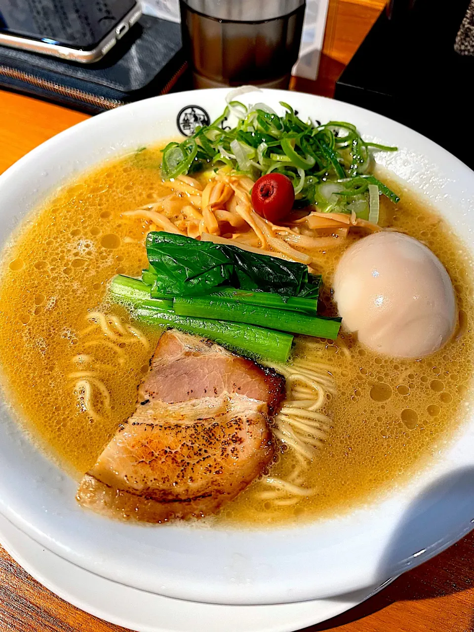 らぁ麺 善治の味玉濃厚醤油らぁ麺＠新橋|小池 康裕さん