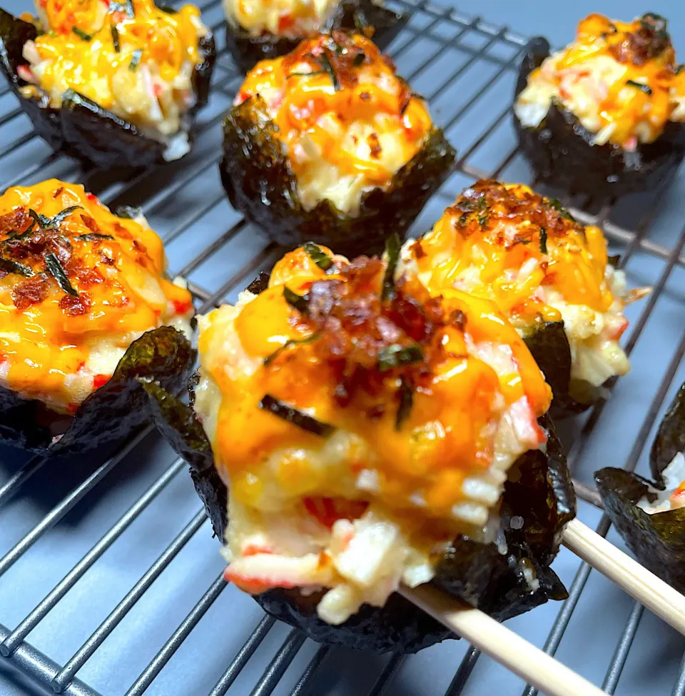 Baked sushi cups|joanne tanさん