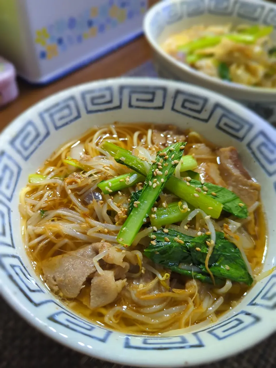 Snapdishの料理写真:肉野菜醤油ラーメン|テケテケさん