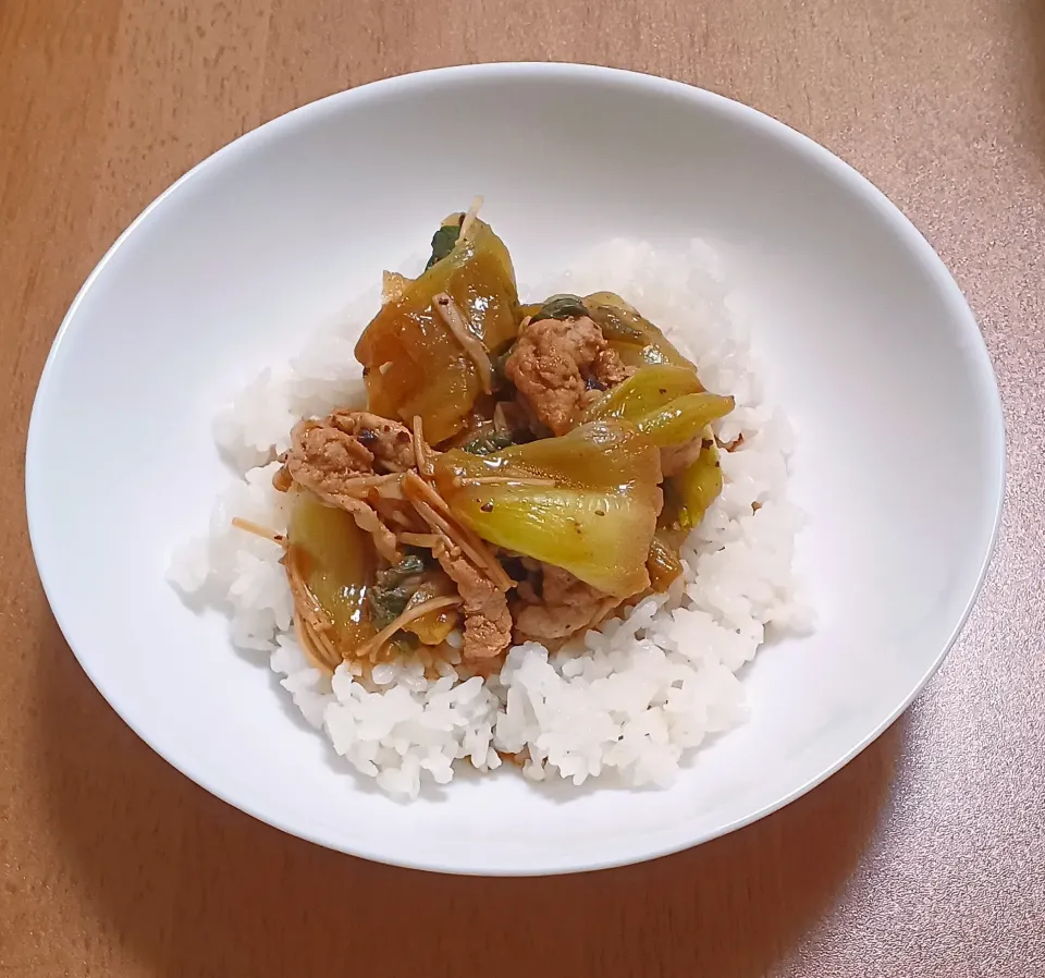 回鍋肉丼|ナナさん