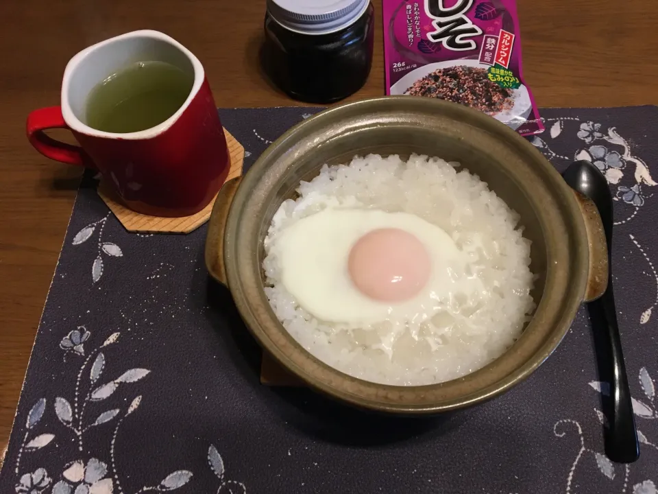 大根粥、熱い日本茶(朝ご飯)|enarinさん