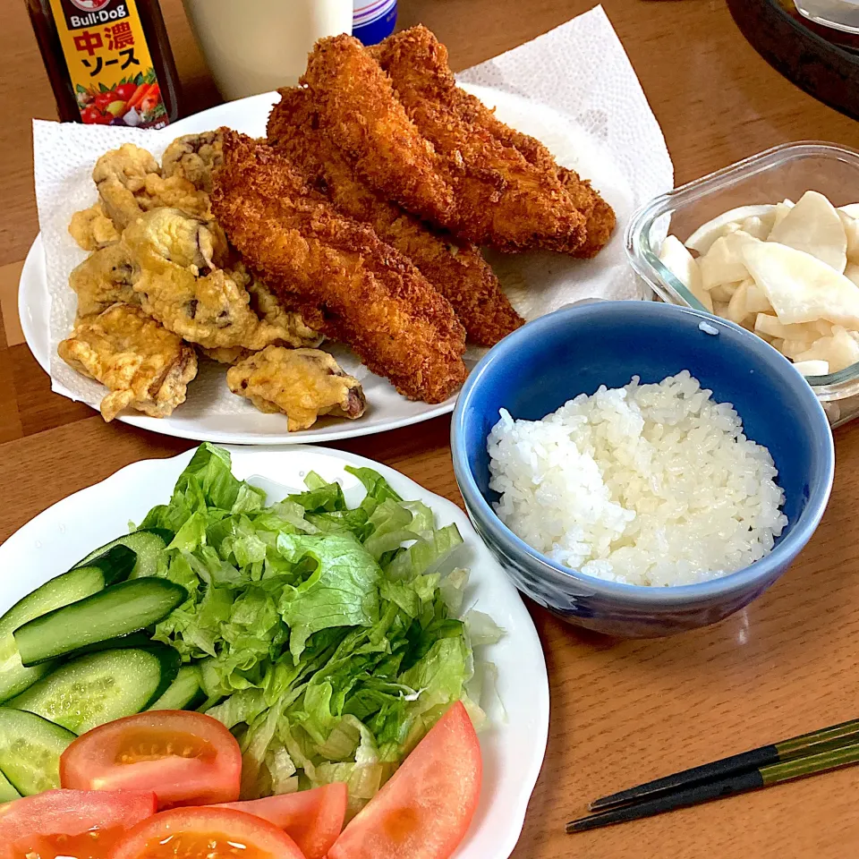 Snapdishの料理写真:鶏ササミフライ|みんみんさん