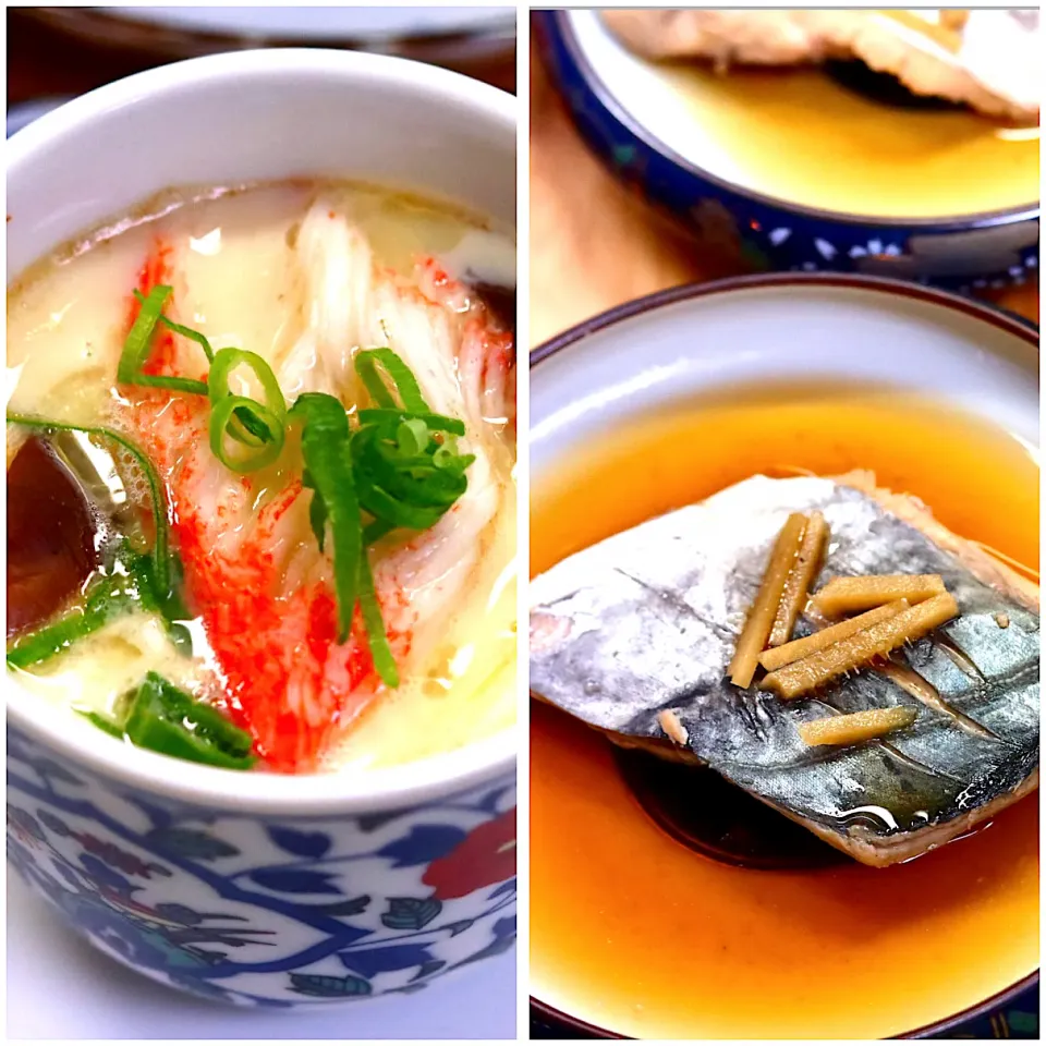 さわらの煮付け&茶碗蒸し|ROSE & ROSEさん