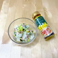 Snapdishの料理写真:レモン風味の白菜サラダ🥗|たにもこさん