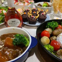 Snapdishの料理写真:クリスマスパーティー2023|ぽにょ☆さん