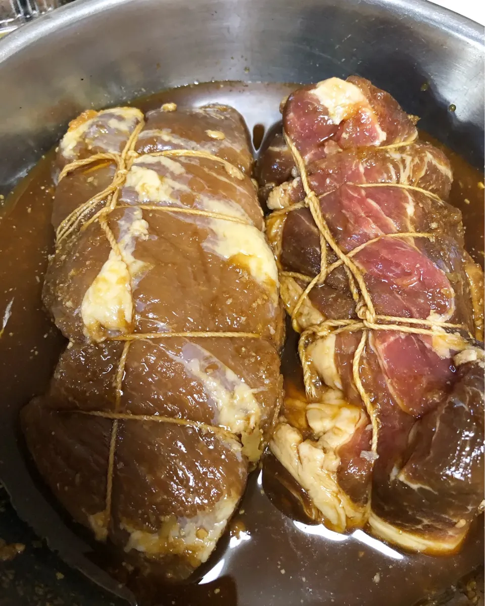 おせち料理作り開始。一週間の漬け込みを終えて焼きに入ります。|Cuisineさん