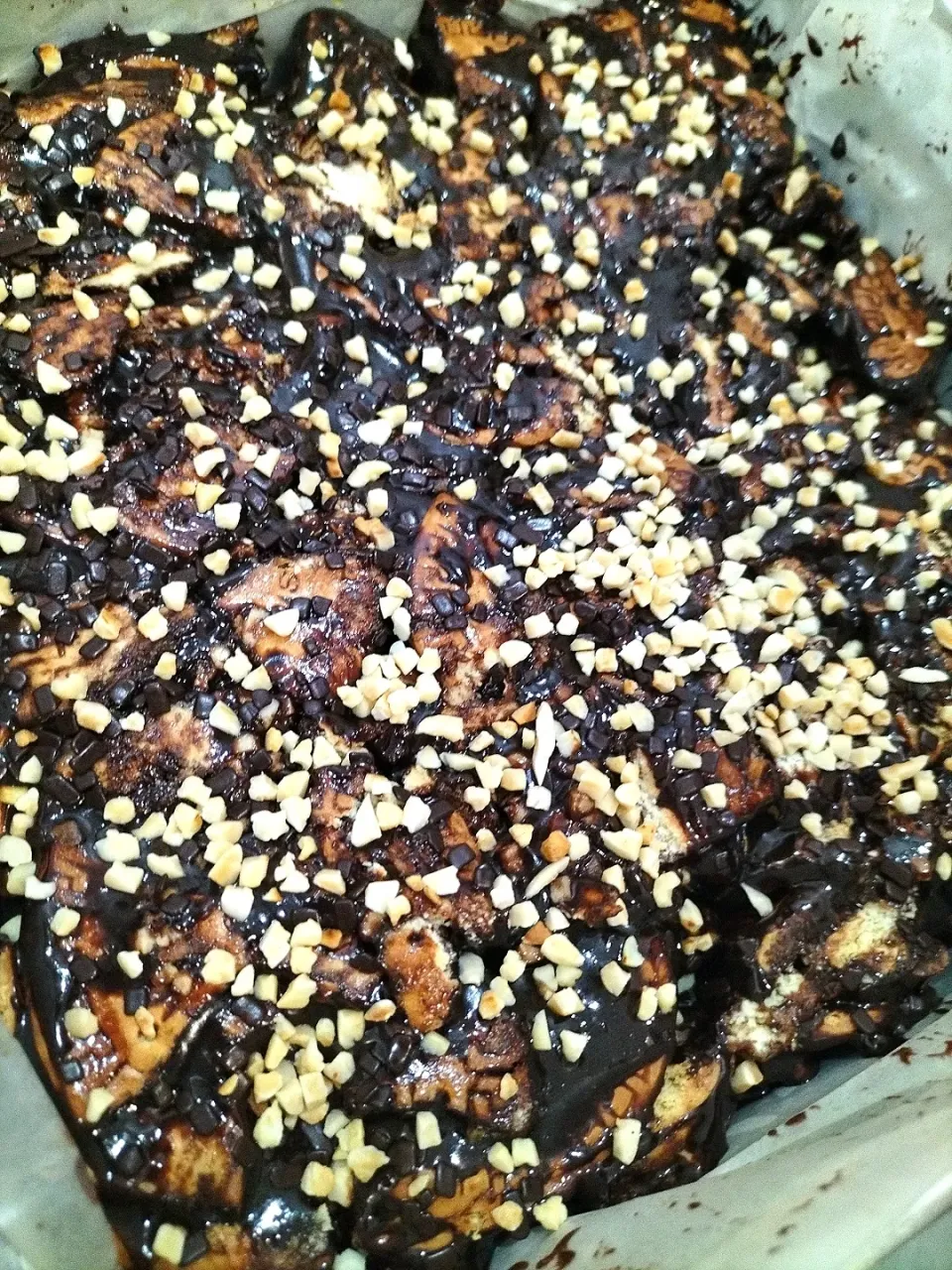 Kek batik Mocha Almond Nibs|hafsah mohamedさん