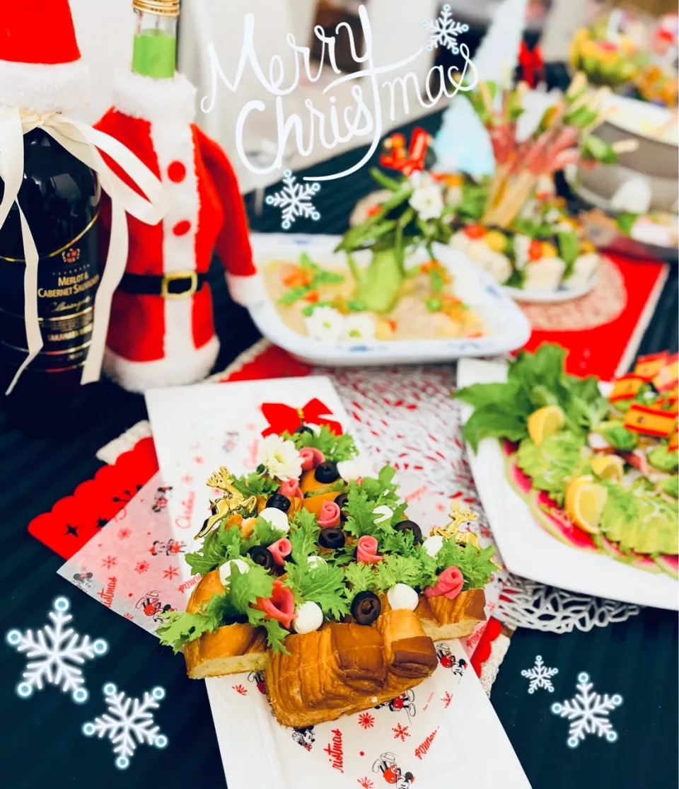 ｸﾘｽﾏｽ❤︎dinner🔔💕

💖ﾎｰﾑﾊﾟｰﾃｨｰ💖|mamacoさん