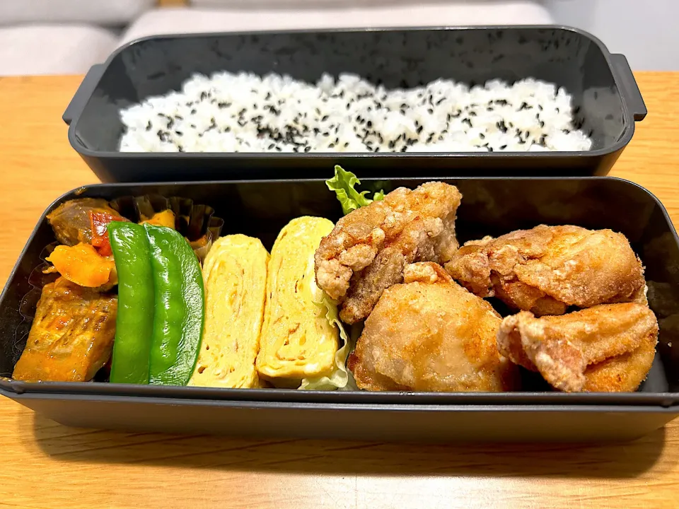 Snapdishの料理写真:12月15日息子のお弁当|かおりさん