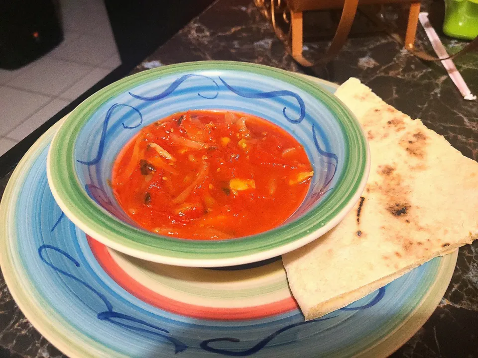 Tomato Choka and Sada Roti|Marissa Bakshさん