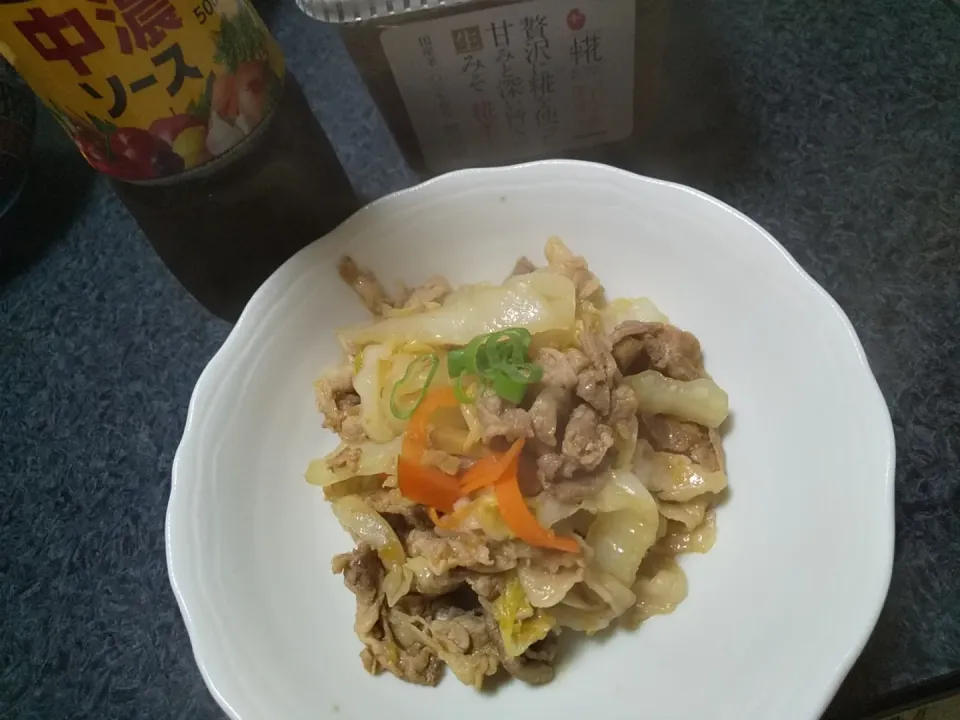 肉野菜甘酢炒め|由紀子さん