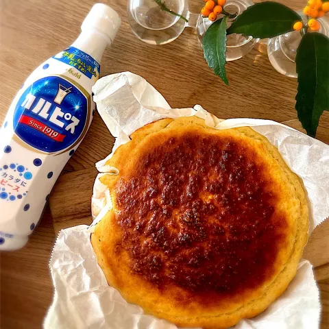「「カルピス®」（希釈用）」を使ってみたSnapdishの料理・レシピ写真:カルピスもっちりケーキ