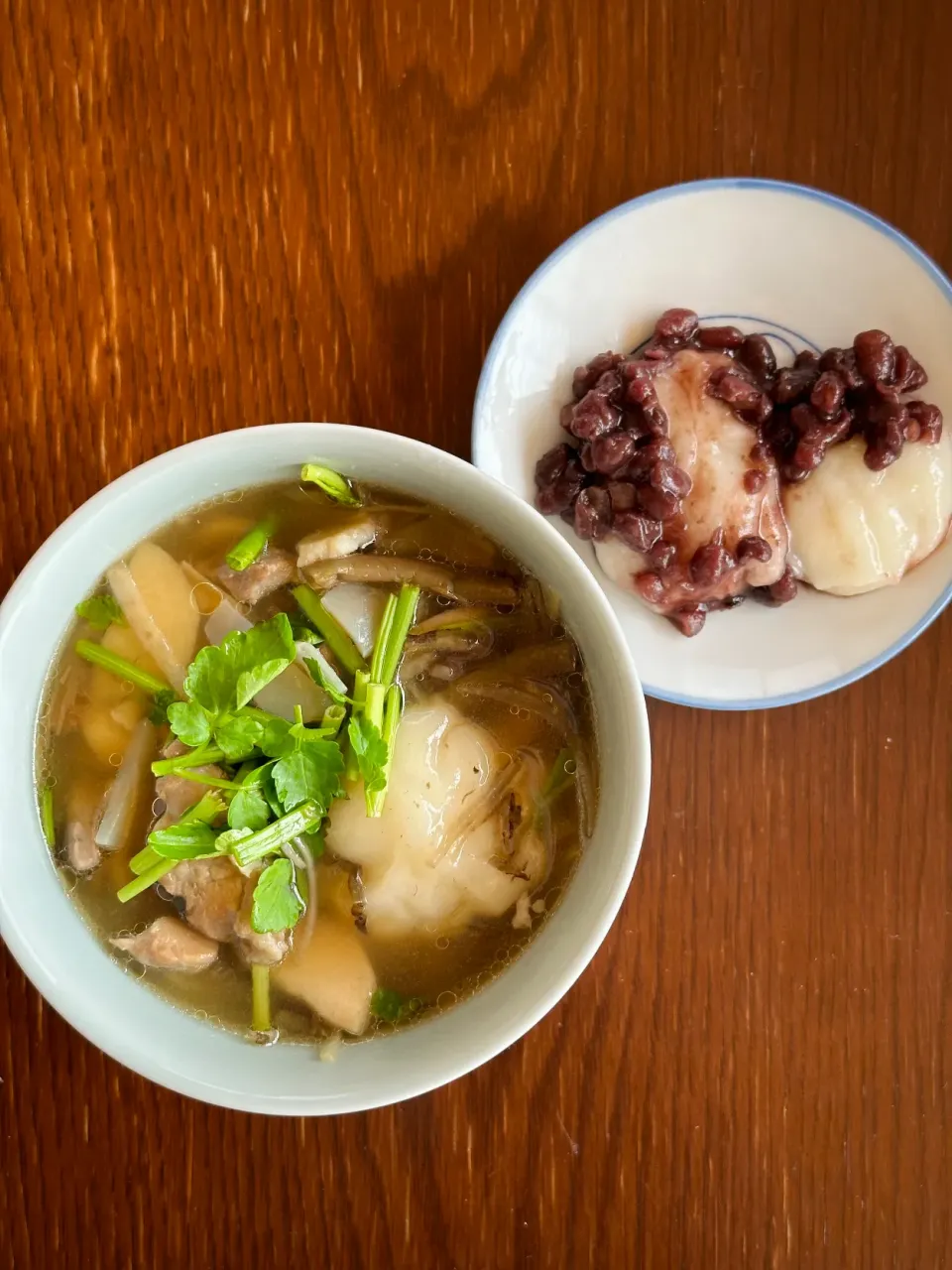 雑煮餅、あんこ餅（実家のご飯）|Hagiさん