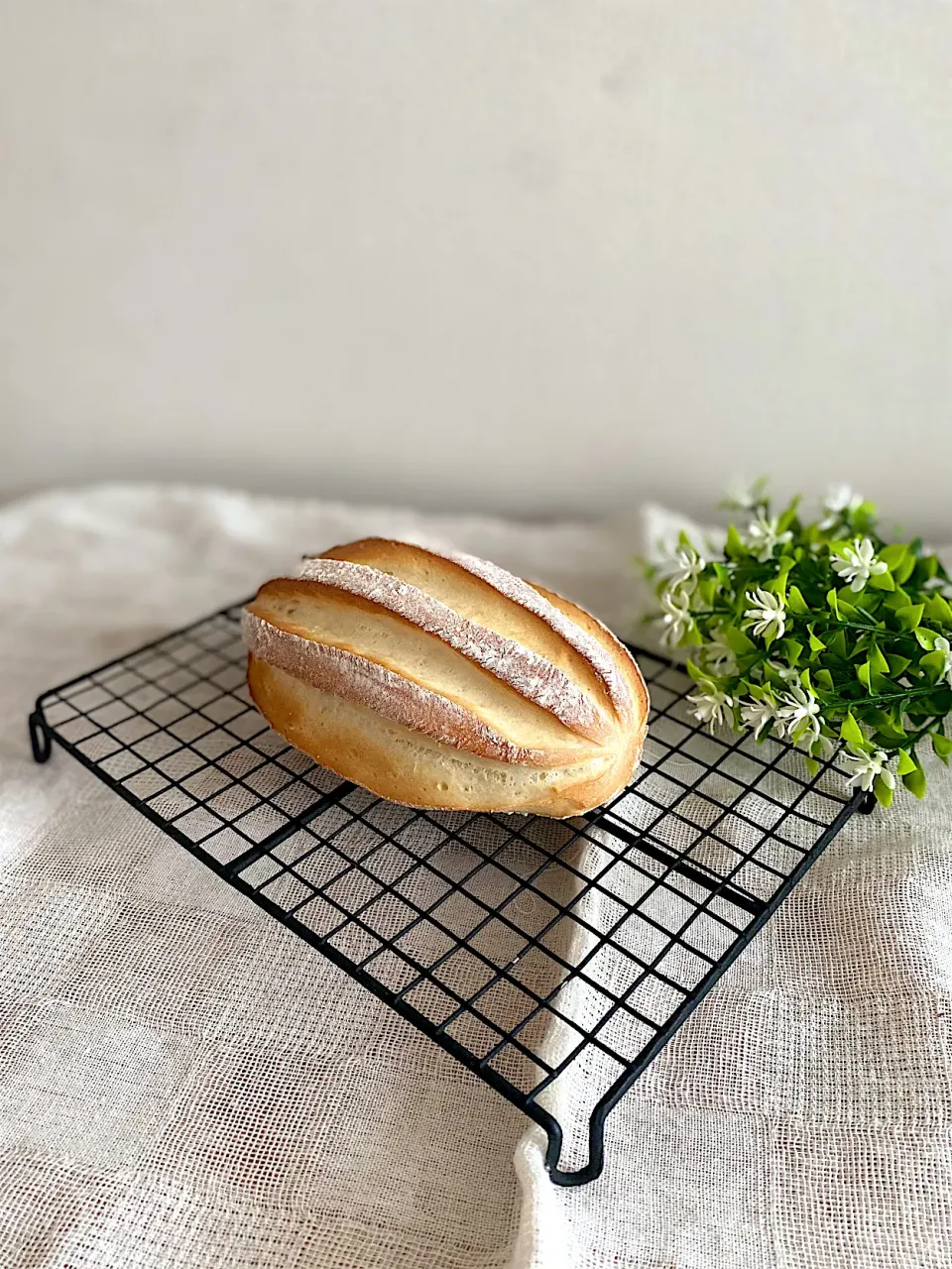 Snapdishの料理写真:今年ラストのパン【ミルクハース】|いちごさん