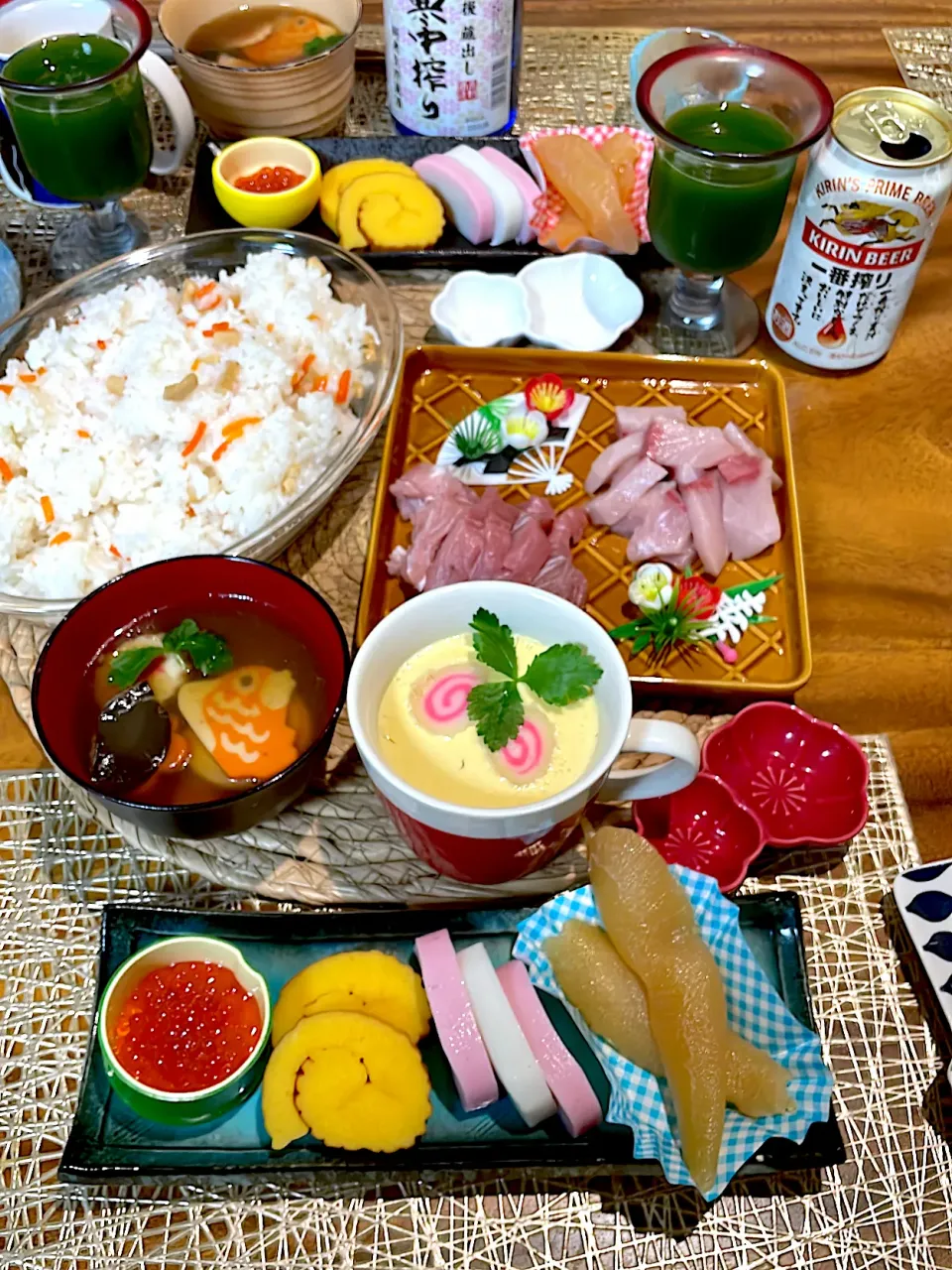 Snapdishの料理写真:夫婦2人の年越し🎍簡単料理|🌼はなちゃん🌼さん