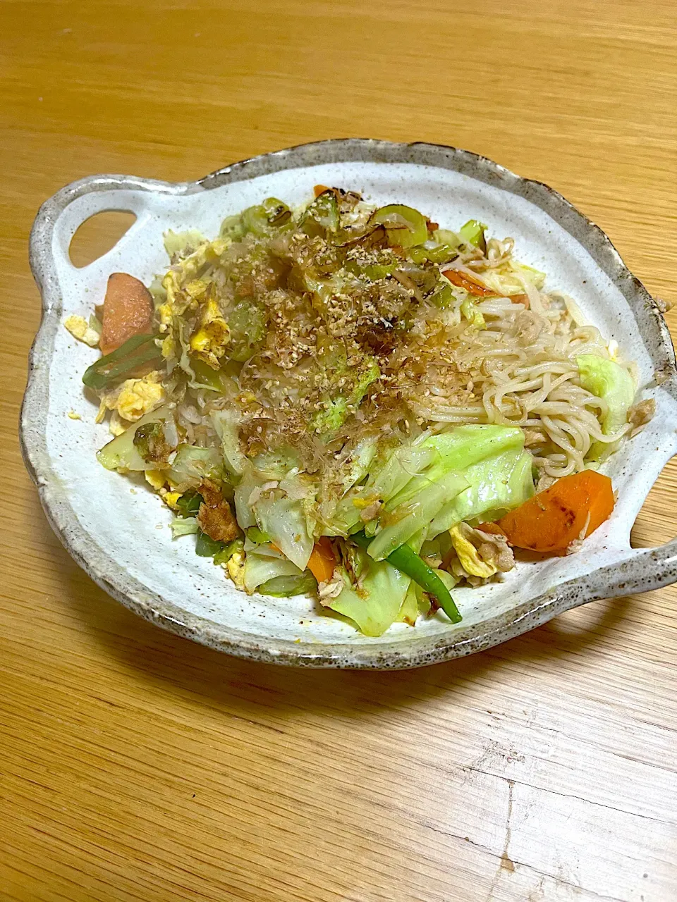 今日の夜ごはん~そうめんチャンプル~|ゆかｕさん