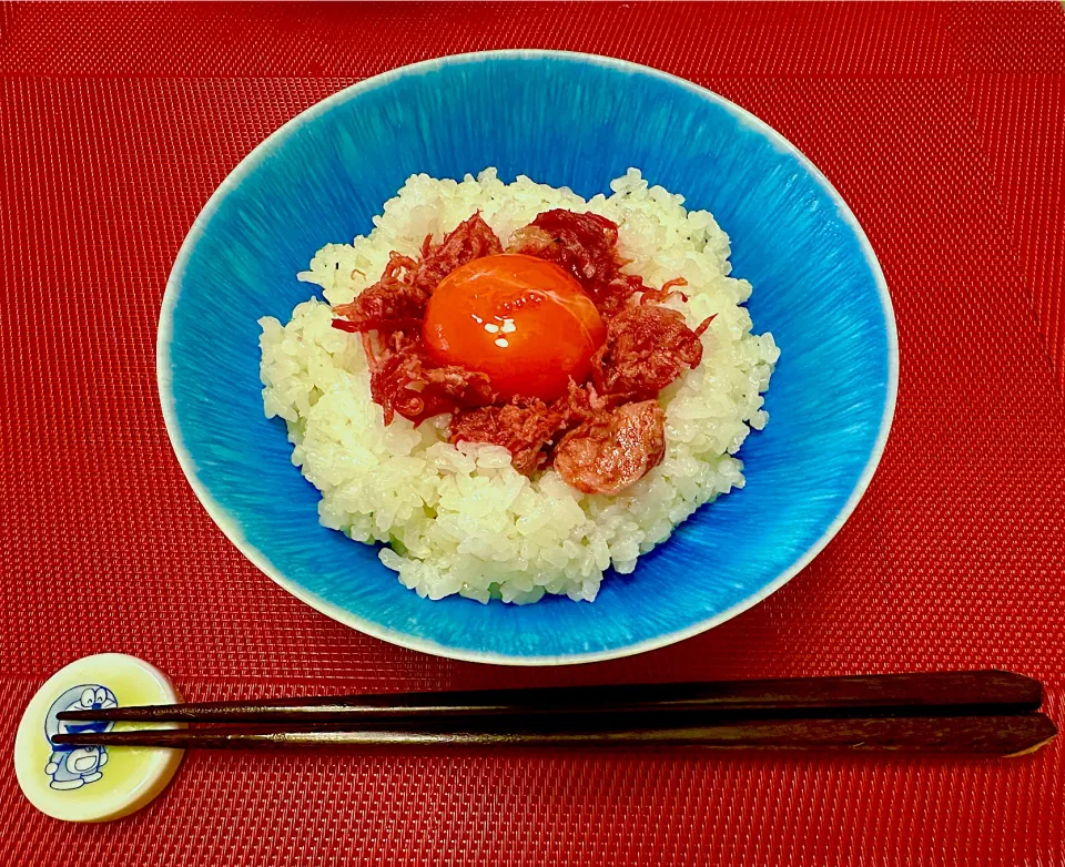 コンビーフ卵かけ御飯🍚|にゃあ（芸名）さん