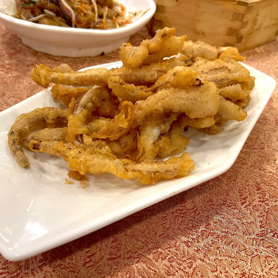 Deep fried squid with spicy salt|skyblueさん