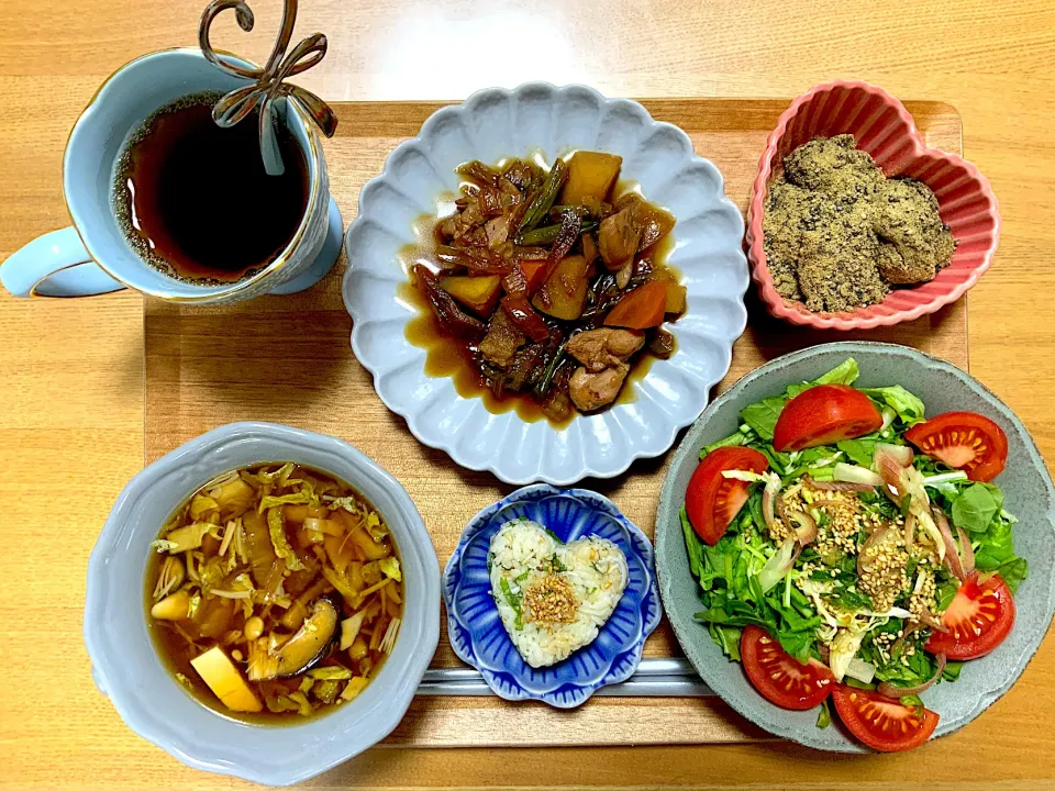 鶏じゃが定食♡|ekoneko❤︎さん