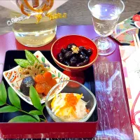 Snapdishの料理写真:2024年元旦 祝い膳🎍🐉🎍🍶😋|ぷりさん