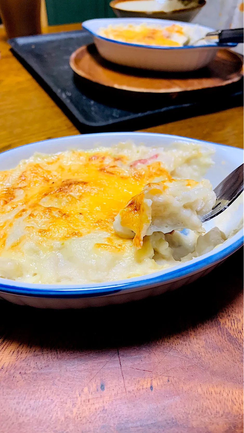 里芋と牛乳でとろっとろのグラタン🍽️|ちはるさん