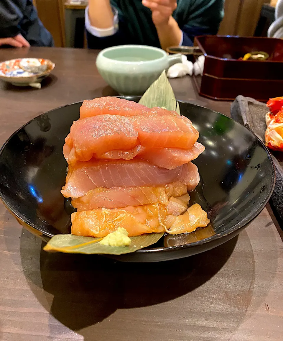 ビンチョウマグロ漬け|みーさん