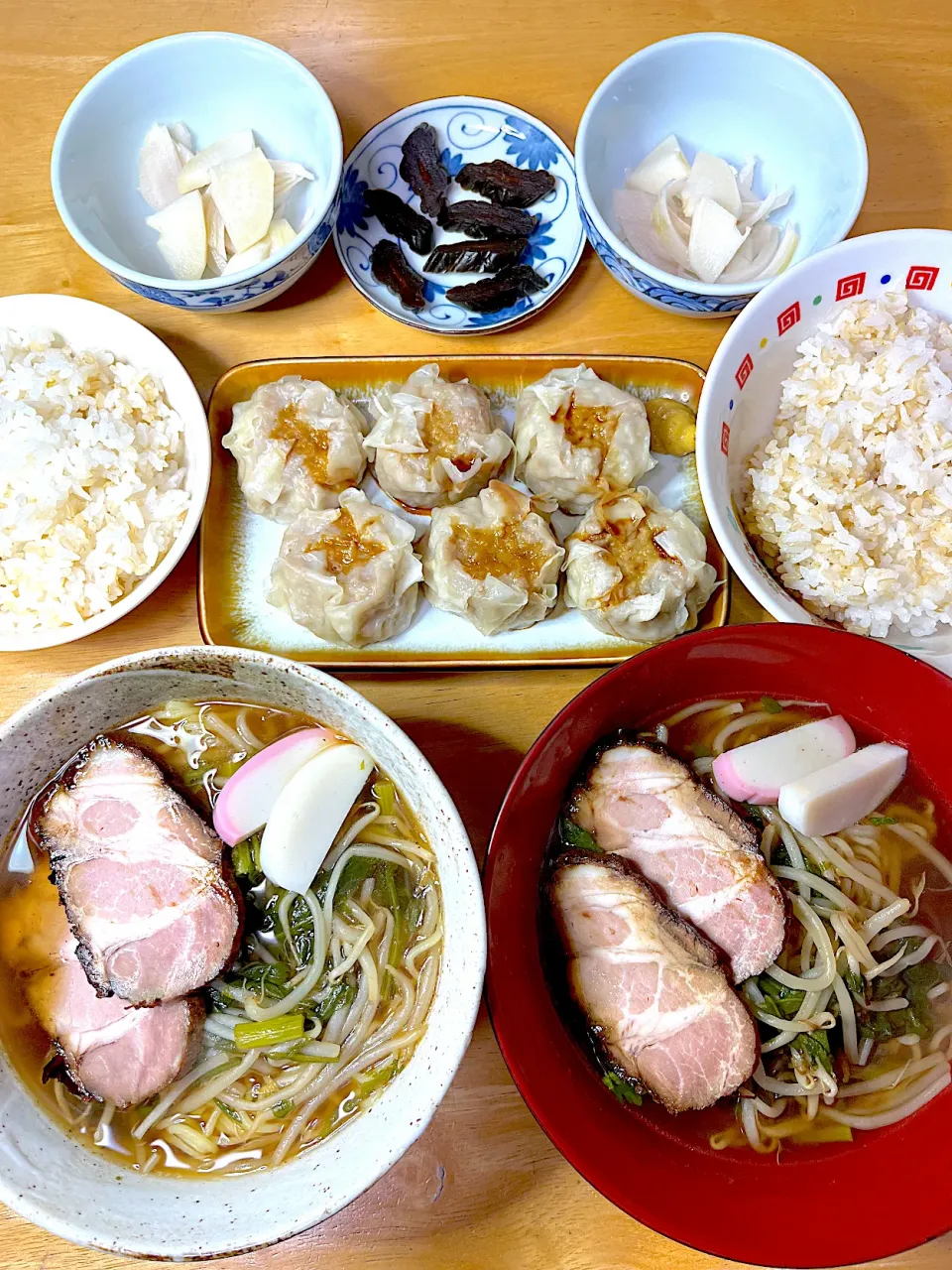 焼売＆ラーメンご飯🍜🍚|Makokoさん